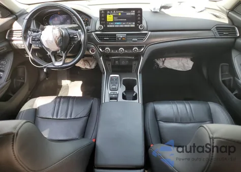 2021 Honda Accord Hybrid Exl from USA, damaged, VIN 1HGCV3F57MA008004